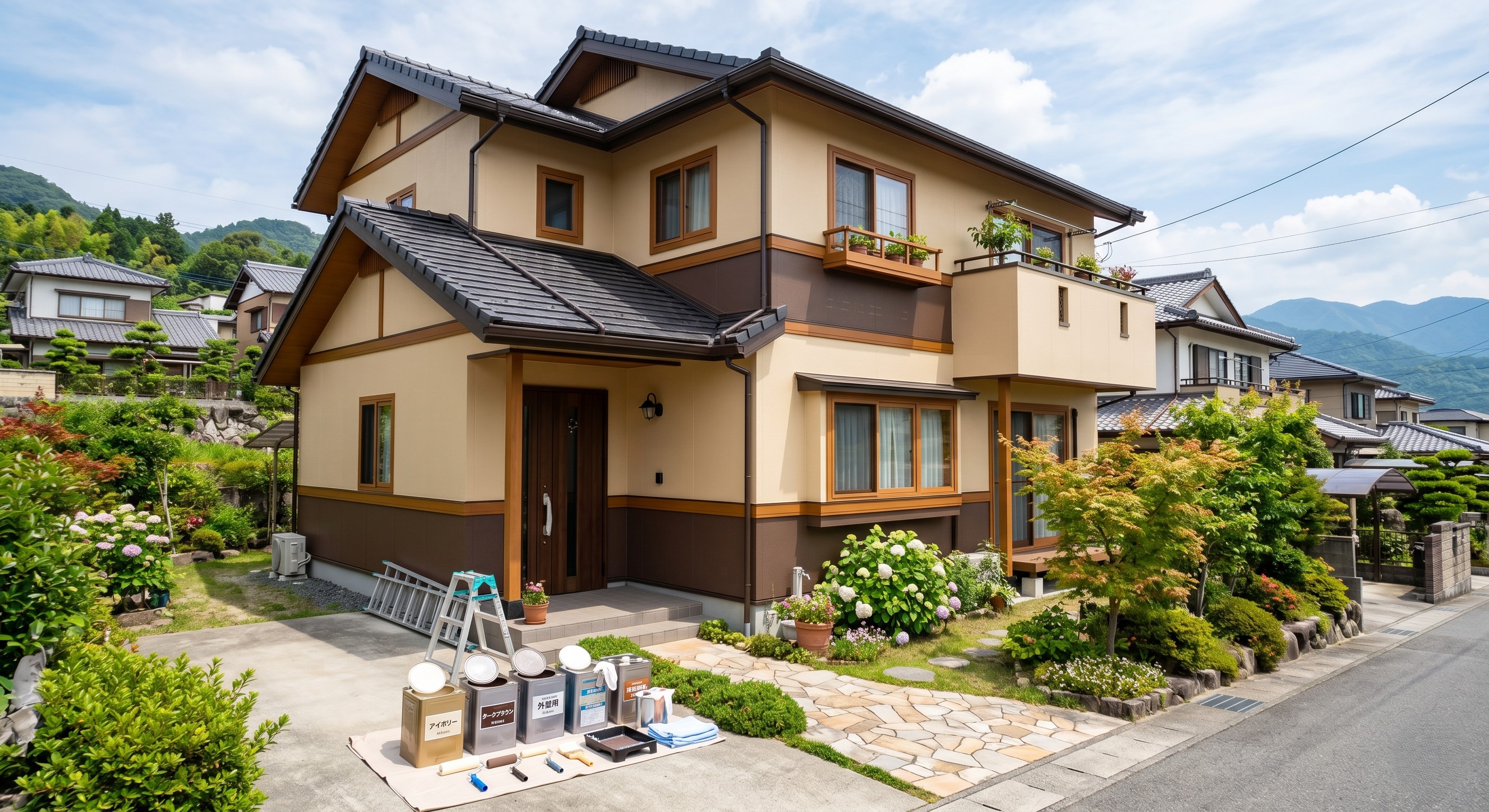 直方市の屋根・外壁塗装ならアイルペイント