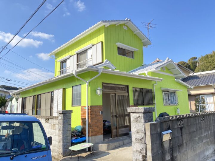 北九州市　Ｔ様邸　外壁屋根塗装工事